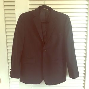 Nordstrom brand boys navy blue blazer size 14.